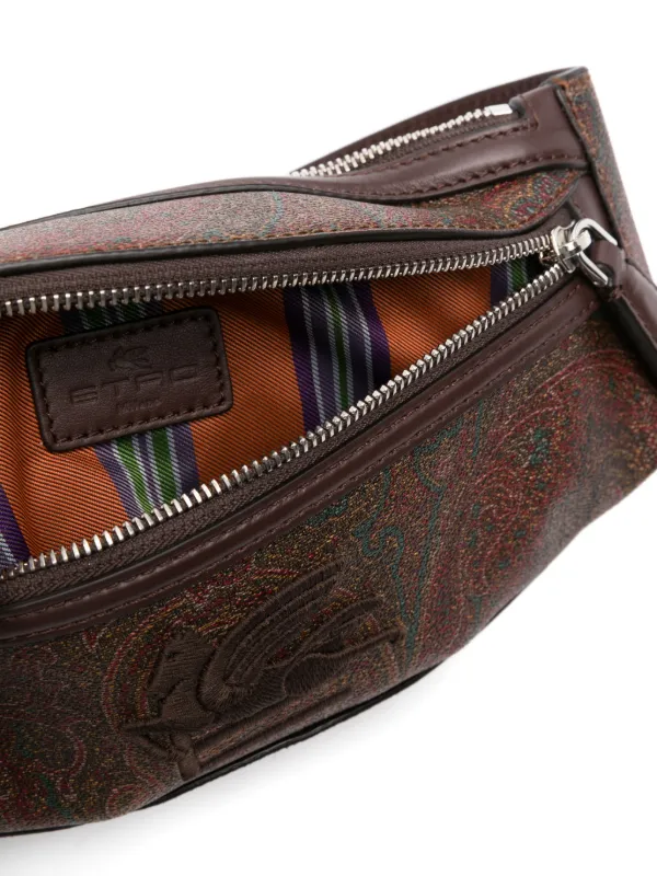 【ETRO】ペガソ ペイズリー ベルトバッグ ETRO Pegaso ペイズリーベルトバッグ | ブラウン | FARFETCH JP