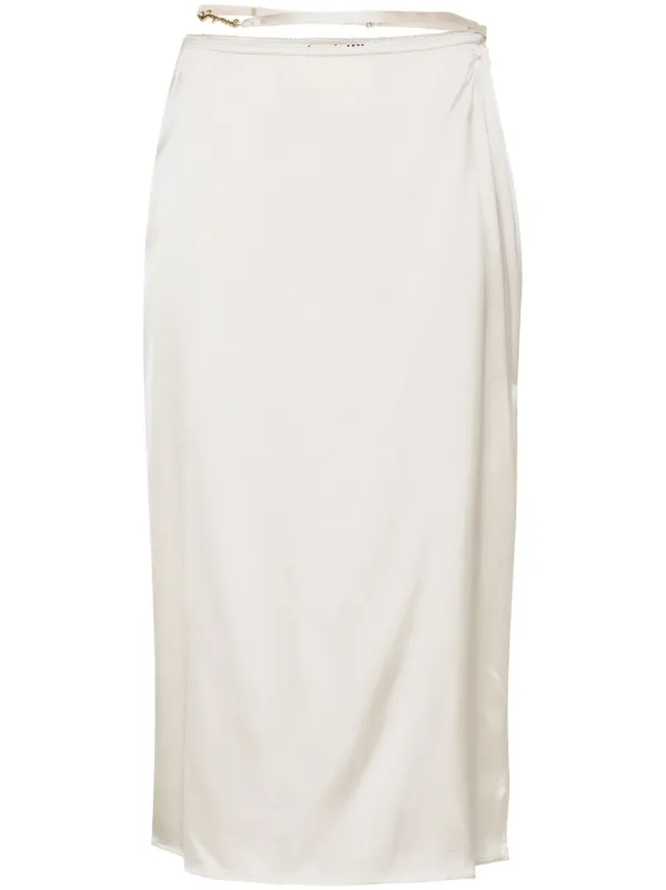 ワンピース JACQUEMUS Women Mid Skirts 24E241DR0941520100 White The Venice knit by JACQUEMUS | Official website
