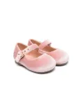 Age of Innocence Eva velvet ballerina shoes - Pink