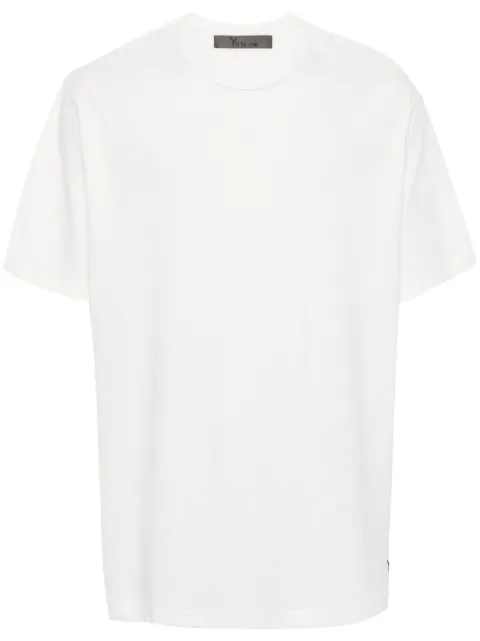 Y's logo-print cotton T-shirt