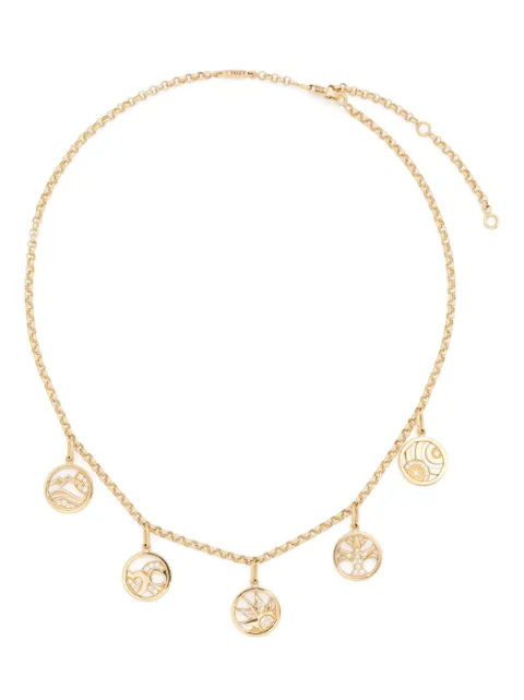Loyal.e Paris 18K recycled gold Soul Charms necklace