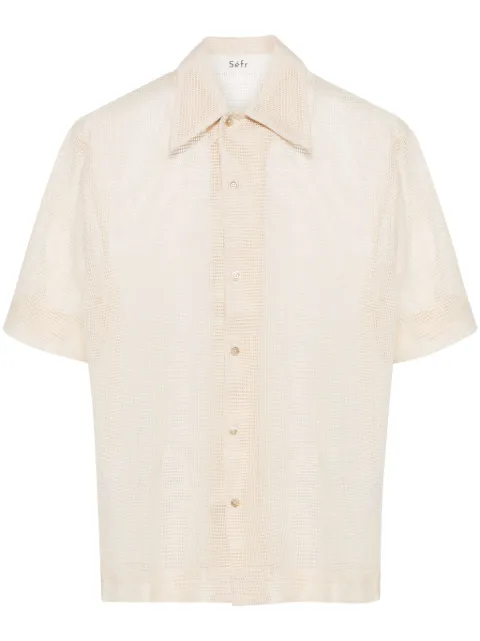 Séfr Noam cotton shirt