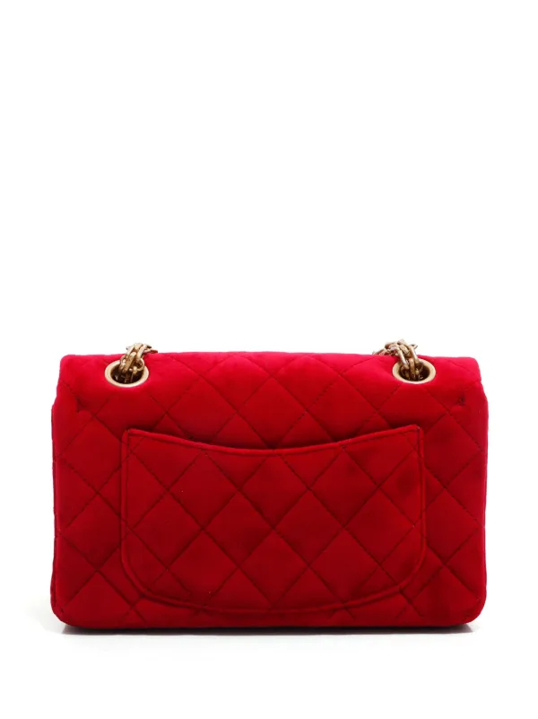 CHANEL Pre Owned 2019 2020 2.55 Reissue Shoulder Bag Red FARFETCH IE