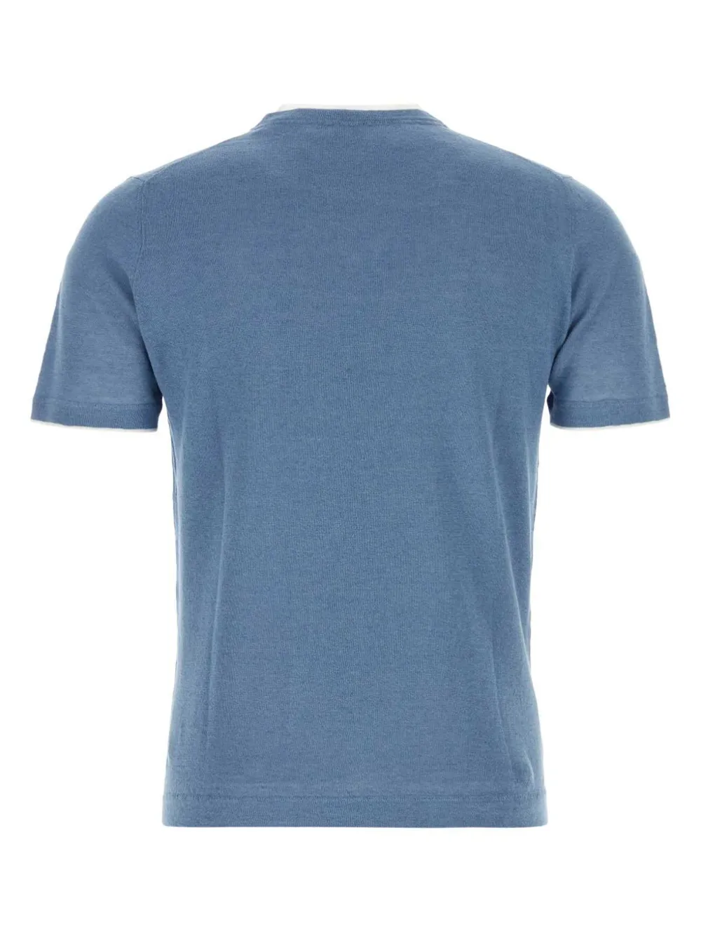 Fedeli short-sleeve jumper - Blauw