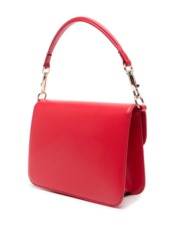 【クーポン対象外】 Valentino レッド | レザーショルダーバッグ ロコ Garavani バッグ