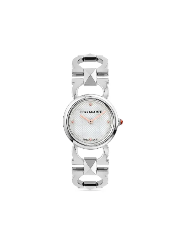 Salvatore Ferragamo GANCINIシルバー 時計