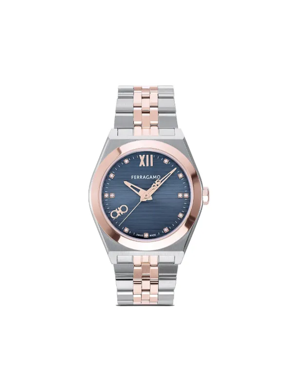 Ferragamo Vega New 40mm 腕時計 | ブルー | FARFETCH JP