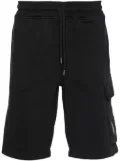 C.P. Company Lens-detail cotton track shorts - Blue