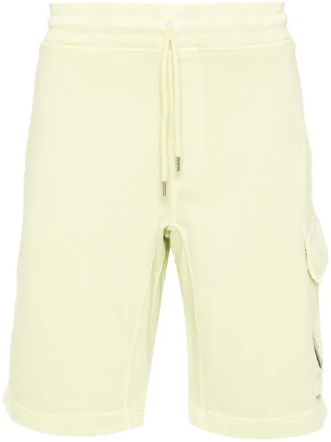 C.P. Company Lens-detail cotton shorts