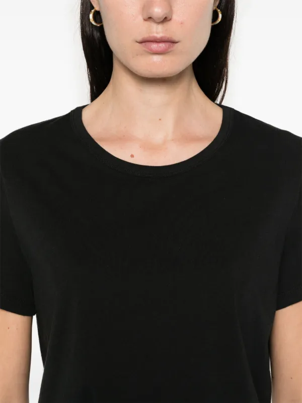 ALLUDE 売れ筋商品|||アリュード Tシャツ トップス レディース Tops Black 23051514_53421930_600.jpg