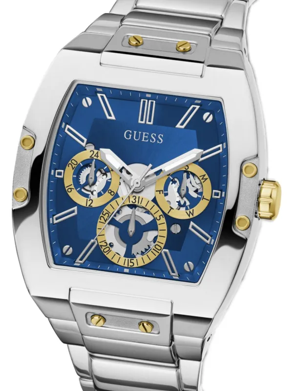 GUESS クロノグラフ 腕時計 ブルー