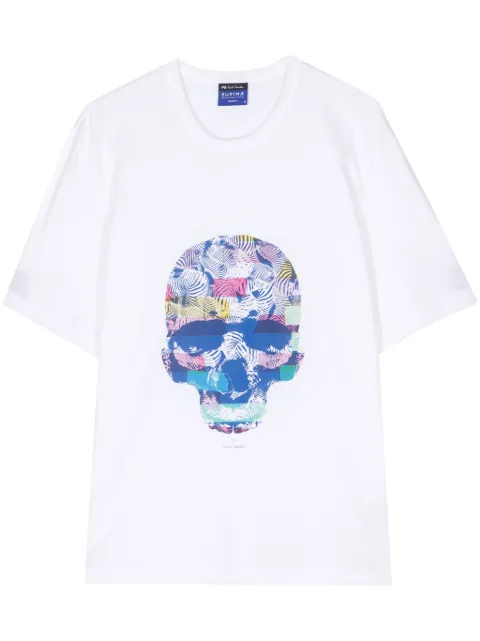PS Paul Smith skull-print cotton T-shirt