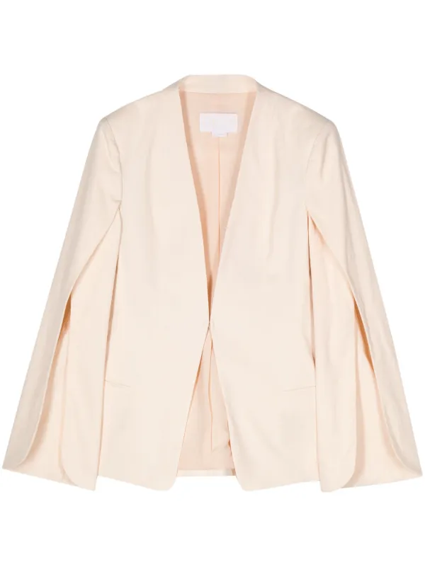 【関税&送料込】Genny Jackets Pink Genny Crinkled Cotton Jacket | Pink | FARFETCH GE