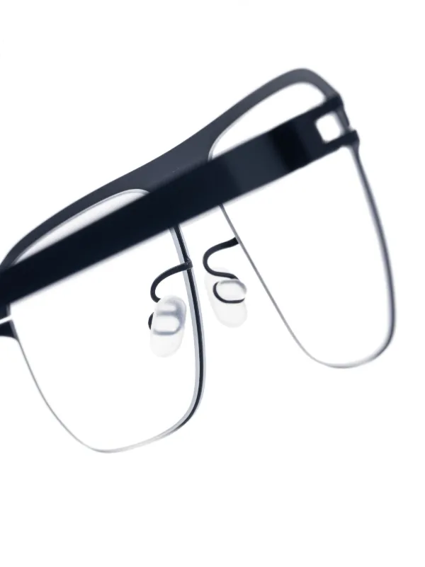 Mykita Lorenzo スクエア眼鏡フレーム | ブルー | FARFETCH JP