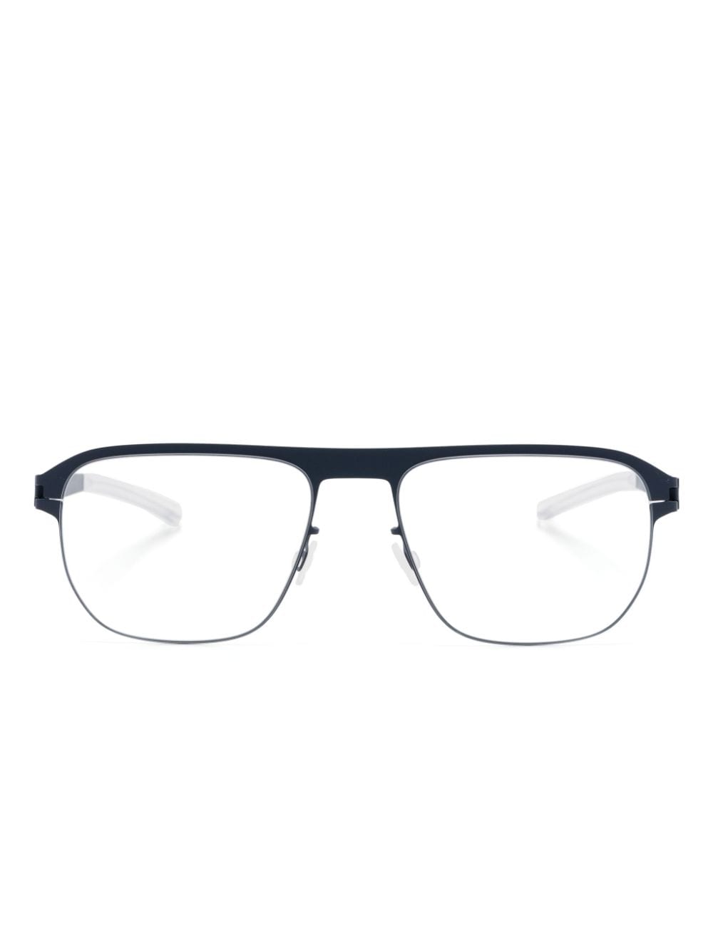Mykita Lorenzo bril met vierkant montuur Blauw