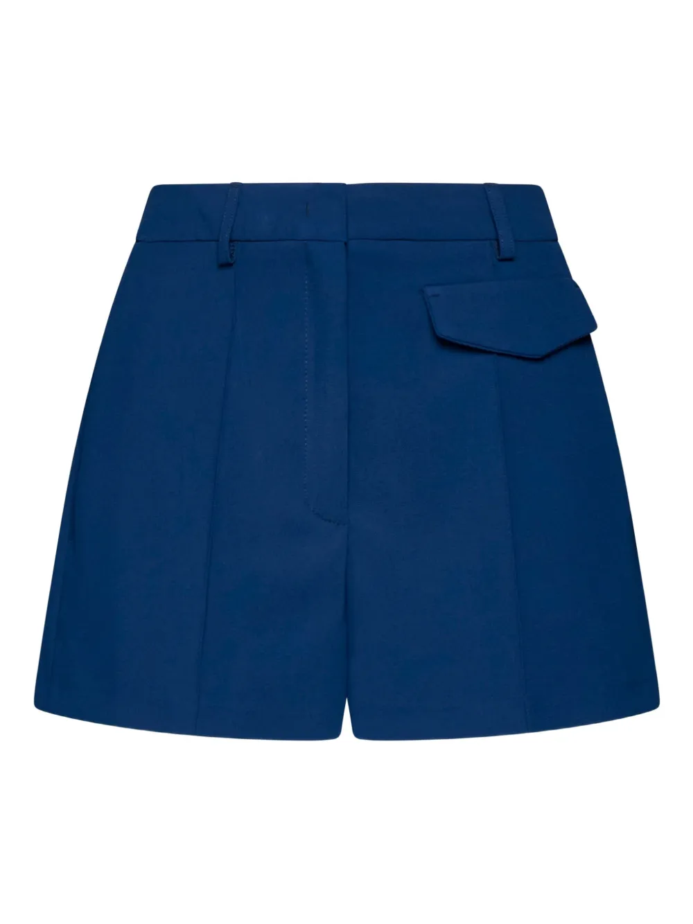 Blanca Vita pocket-detail tailored shorts Blauw
