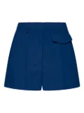 Blanca Vita pocket-detail tailored shorts - Blue