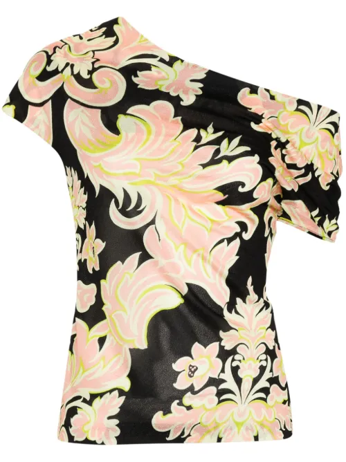 Blouse en crêpe à fleurs - ETRO - Modalova