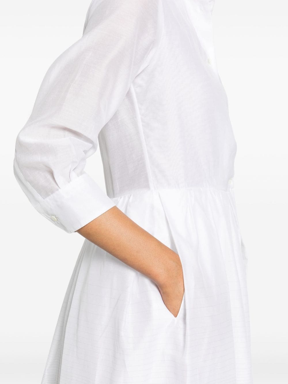 Shop Sara Roka Edna Maxi Dress In White