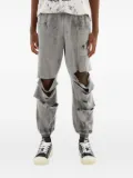 WESTFALL distressed track pants - Grey