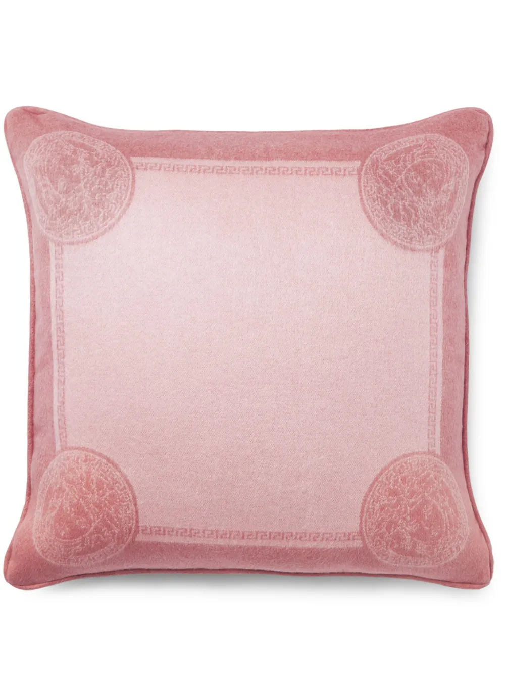 Versace Icon cushion (60cm x 60cm) | Pink | Image 1