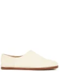Maison Margiela Tabi leather loafers - Neutrals