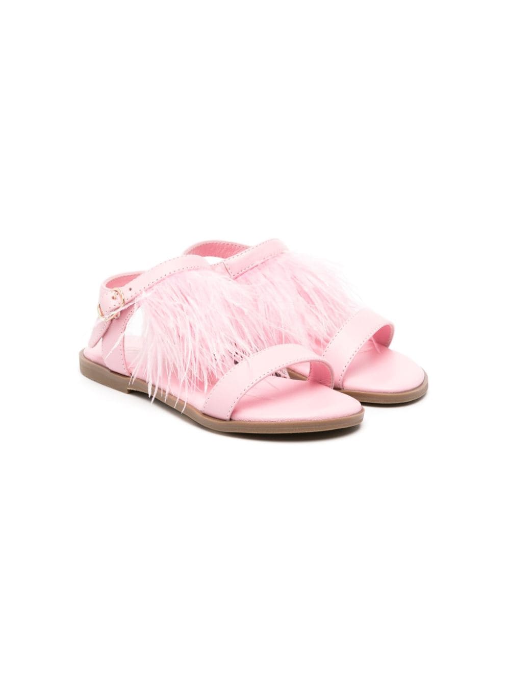 Shop Age Of Innocence Elle Leather Sandals In Pink