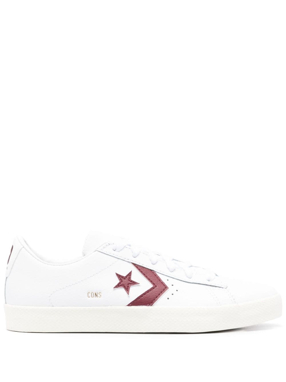 Converse Cons Leather Sneakers In White