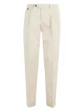 Briglia 1949 pleat-detail trousers - 00013 SAFARI