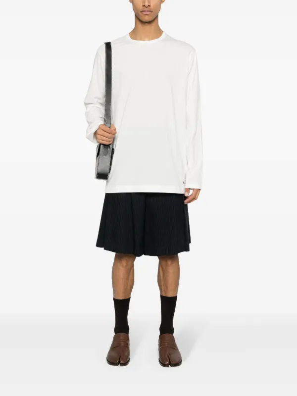 【Y’s】ロゴ ホワイト Tシャツ 半袖 Y's ロゴ Tシャツ | ホワイト | FARFETCH JP