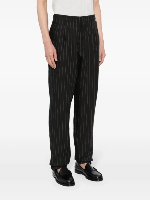 Brunello Cucinelli Elasticized Waistband Monochrome Trousers