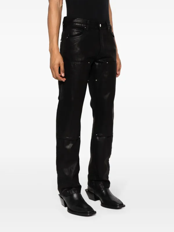 【関税込み】AMIRI ブラック フレア ラウンジパンツ AMIRI フレアパンツ | ブラック | FARFETCH JP