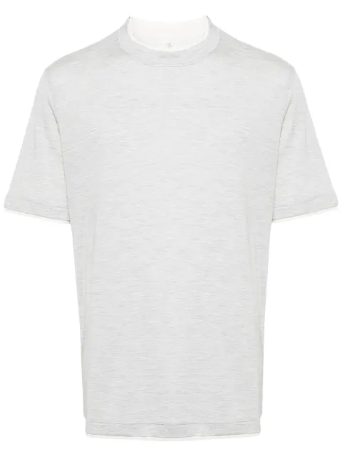 Brunello Cucinelli playera a capas