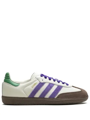 Adidas Samba OG “Wonder White／Maroon” スニーカー | ニュートラル