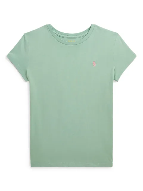 POLO RALPH LAUREN KIDS تيشيرت مطرز بشعار الماركة