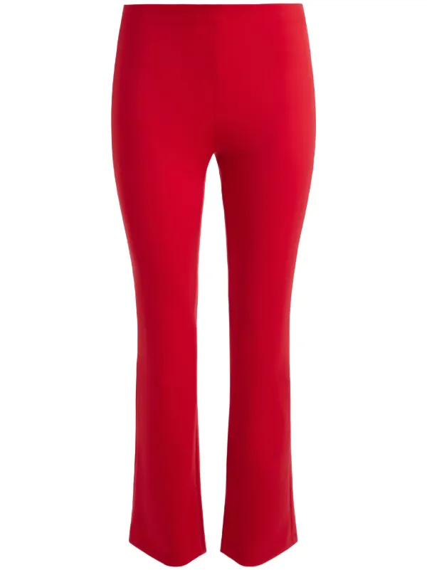 Alice Olivia RMP Cropped Trousers Red FARFETCH CA