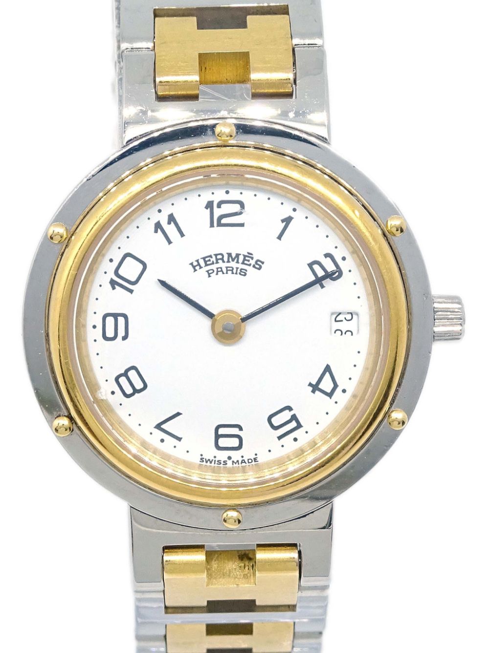 Hermès Pre-Owned 1990-2000 Clipper 24mm - Wit