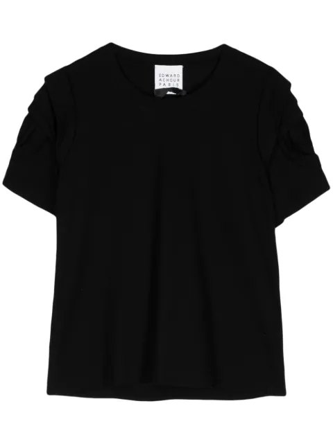 Edward Achour Paris round-neck cotton T-shirt 