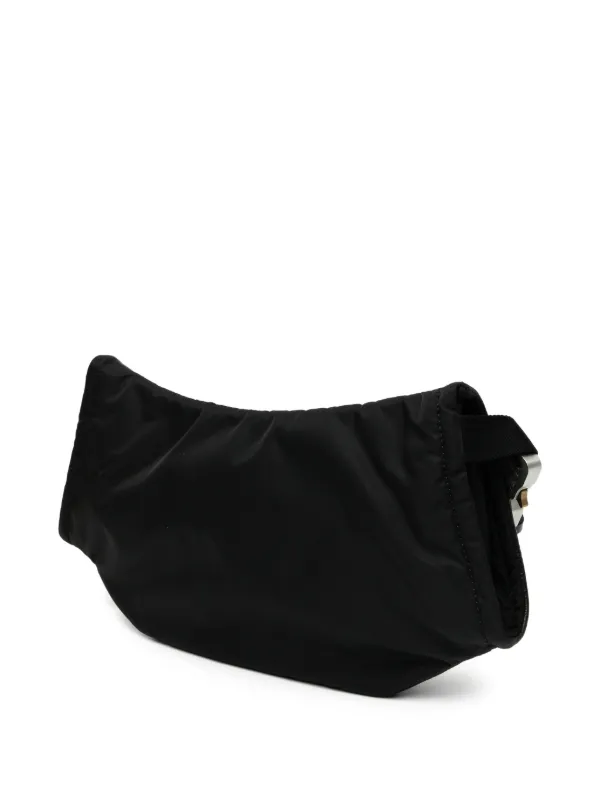 1017 ALYX 9SM buckle-detail Zip Shoulder Bag | Black | FARFETCH