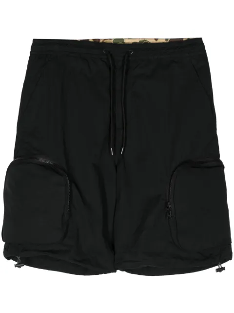 Alpha Industries drawstring cotton-blend shorts