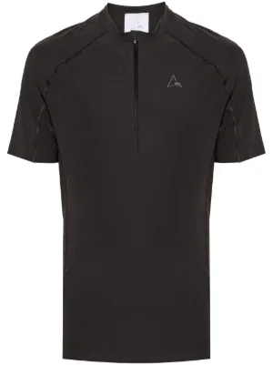 Tシャツ・カットソー ROA Men T Shirts RBMW0290YA26 BLK0001 Black Men's T-shirt with tonal logo embroidery | Black | Diesel