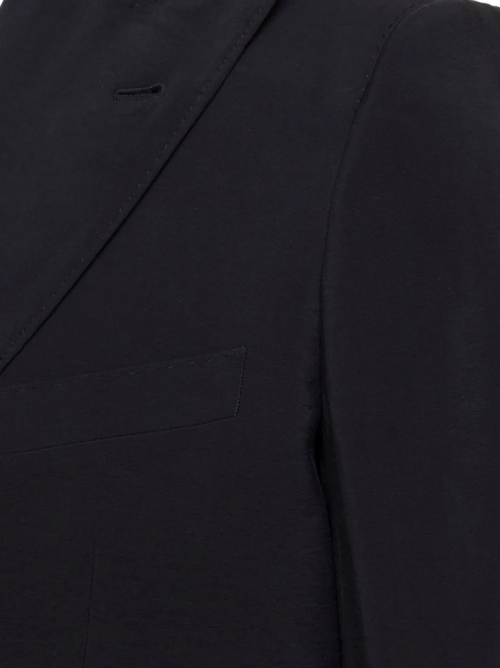 Reveres 1949 Blazer met enkele rij knopen Zwart