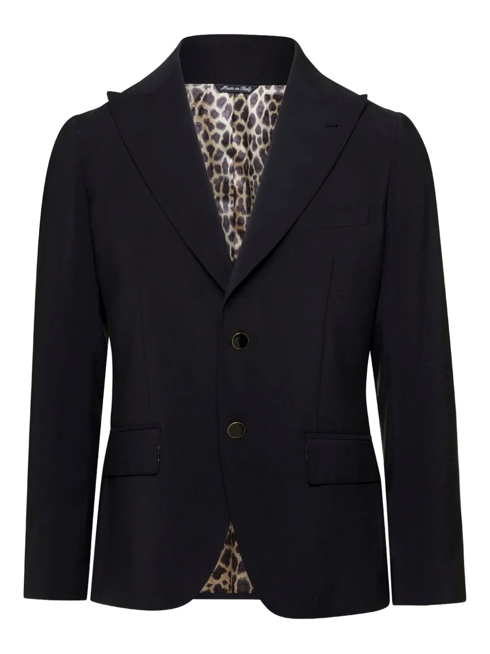 Reveres 1949 single-breasted blazer | Black | Image 1