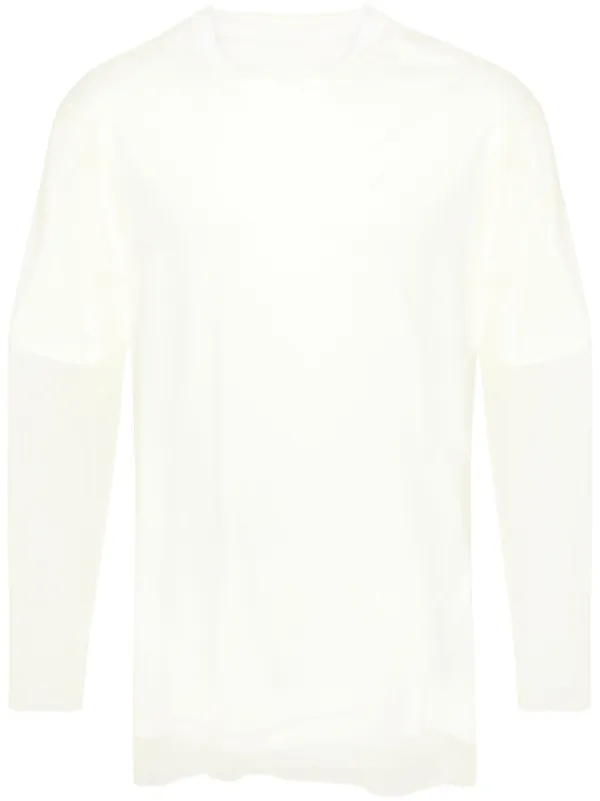 Jil Sander レイヤード ロングTシャツ | ホワイト | FARFETCH JP