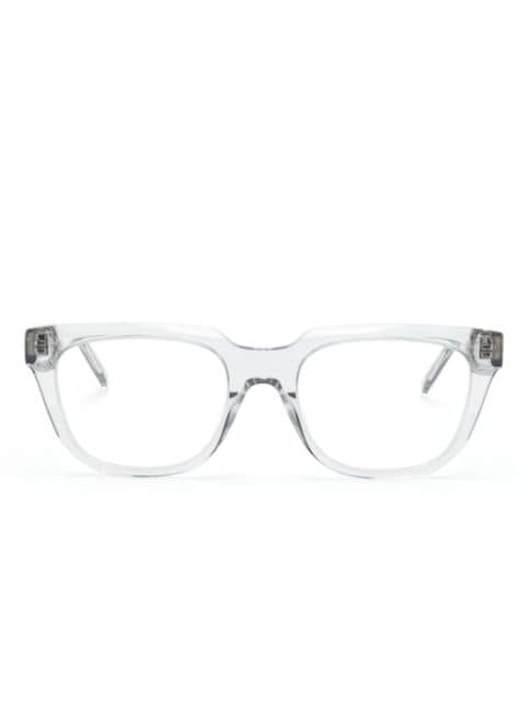 Givenchy Eyewear Transparente Brille mit eckigem Gestell