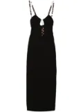 16Arlington Solaria sleeveless midi dress - Black