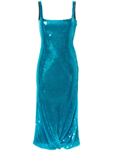 16Arlington Sidd paillette-embellished midi dress