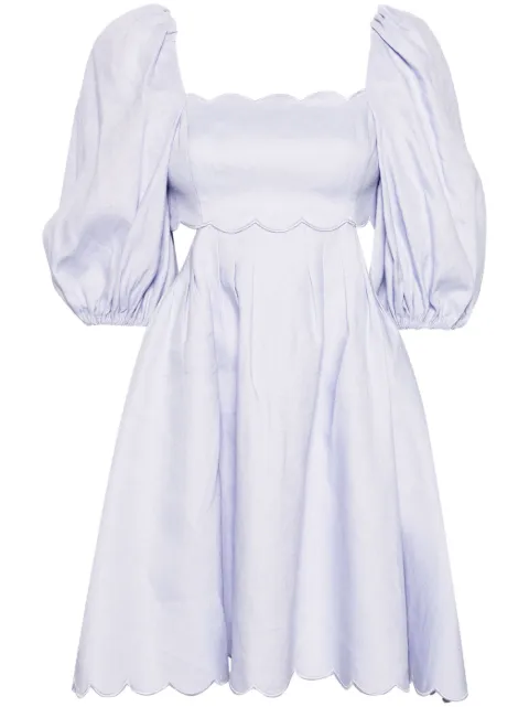 ZIMMERMANN vestido corto Halliday