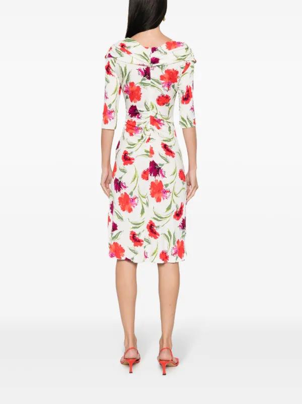 open lace back dress Diane von Furstenberg