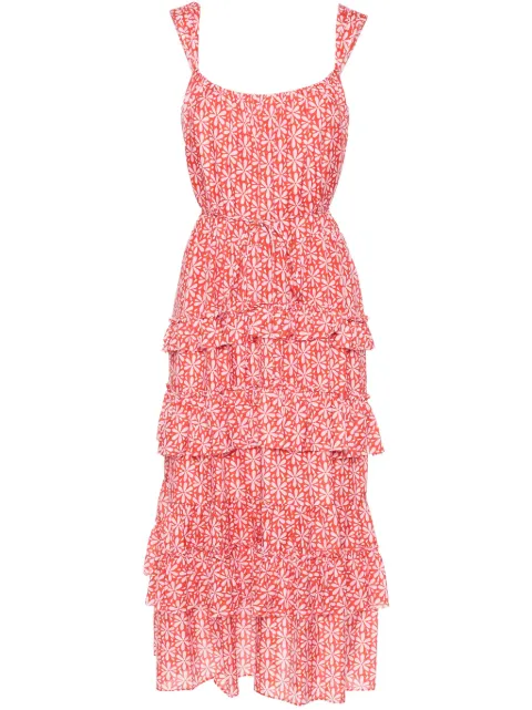 DVF Diane von Furstenberg Moderna floral-print midi dress